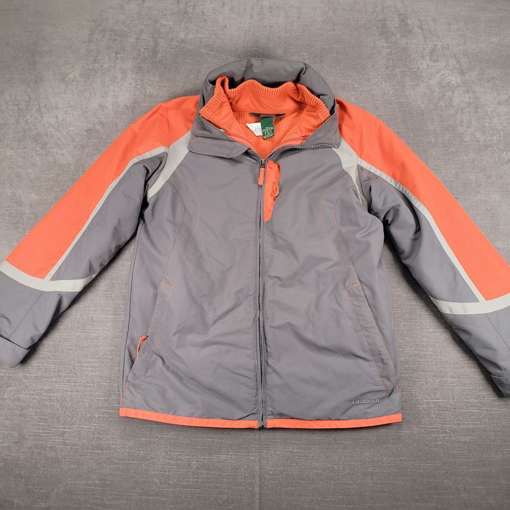L.L.Bean Vintage Women's Lightweight Windbreaker Jacket Athletic Zip Up M